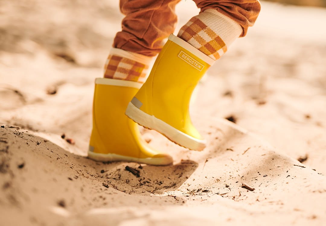regenlaars - classic - geel