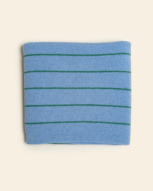 deken harry - light blue & grass