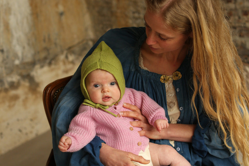 cardigan inga - cotton candy