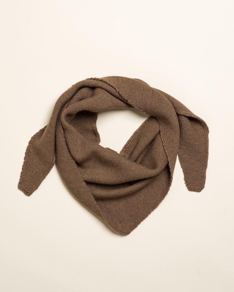 triangle scarf josephina - mocha