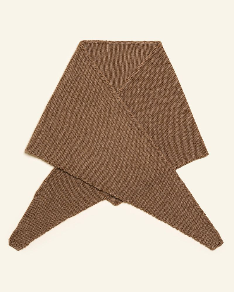 triangle scarf josephina - mocha