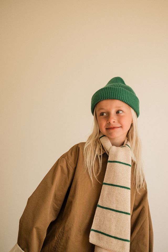 scarf igor - cream/grass