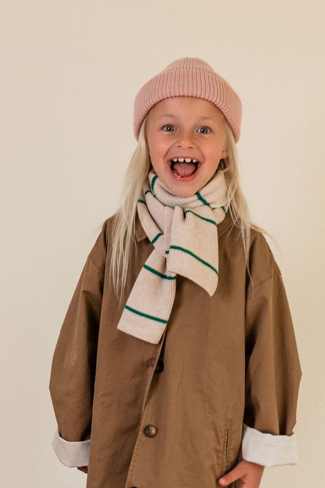 scarf igor - cream/grass
