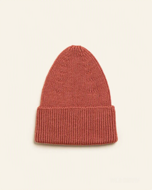 beanie fonzie wild berry - kids