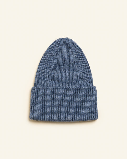 beanie fonzie denim - kids