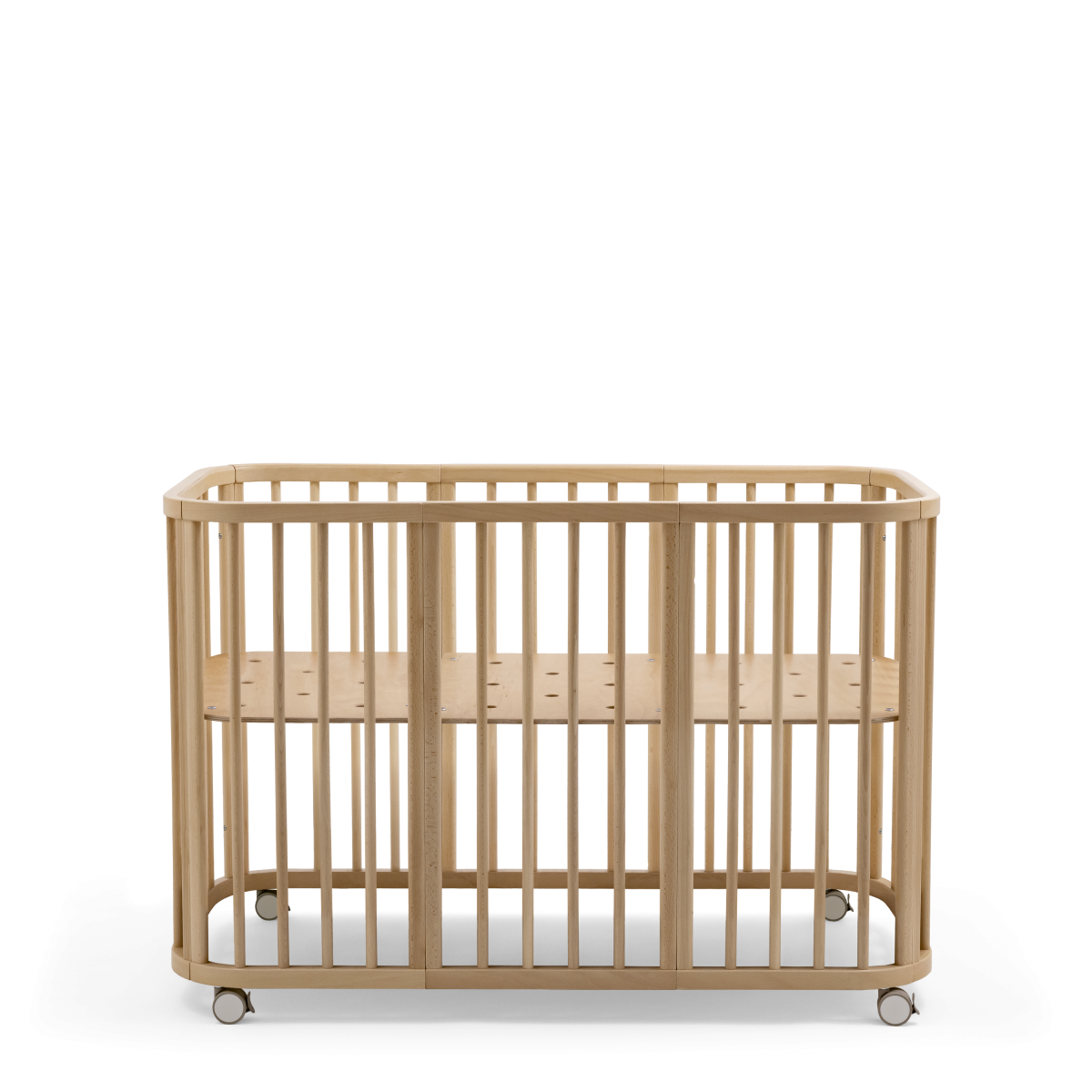 nighti bed - natural - 3 in 1 veranderbaar kinderbed