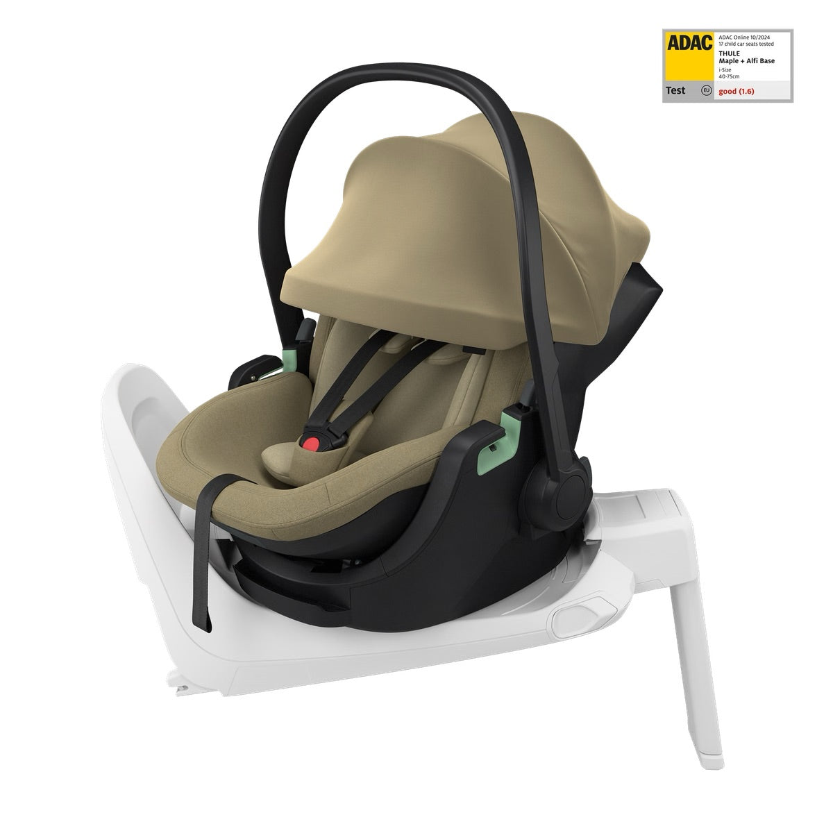 thule maple autostoel groep 0 - kaki