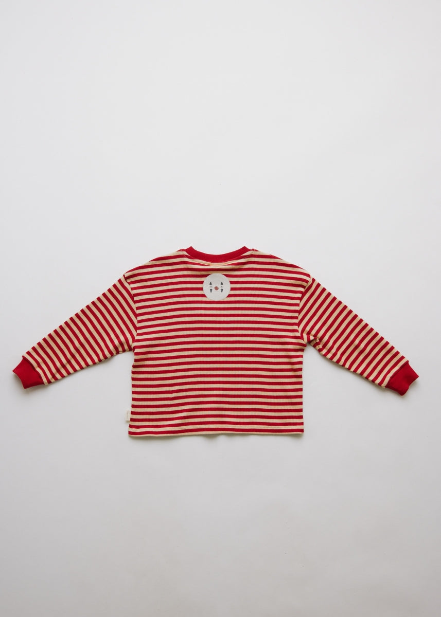 jamie crimson long sleeve tee