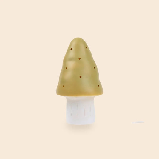 paddenstoel lamp - klein - geel