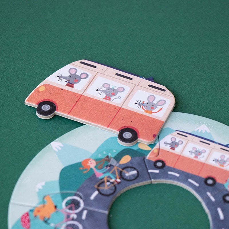 zoek & vind pocket puzzel - petit voyage