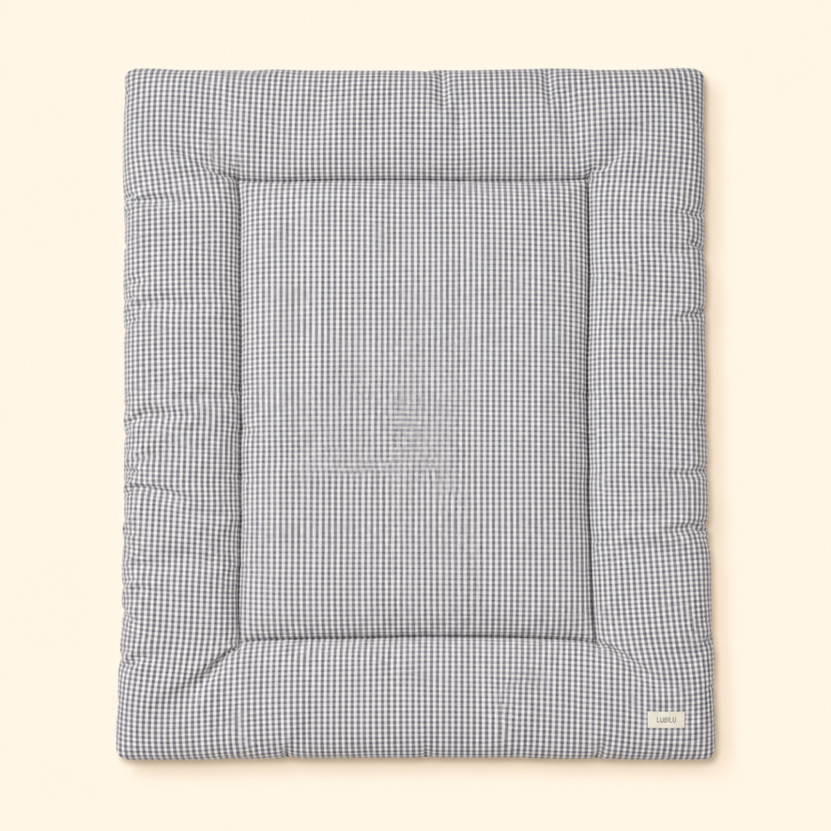 speelmat - mini check - blauw