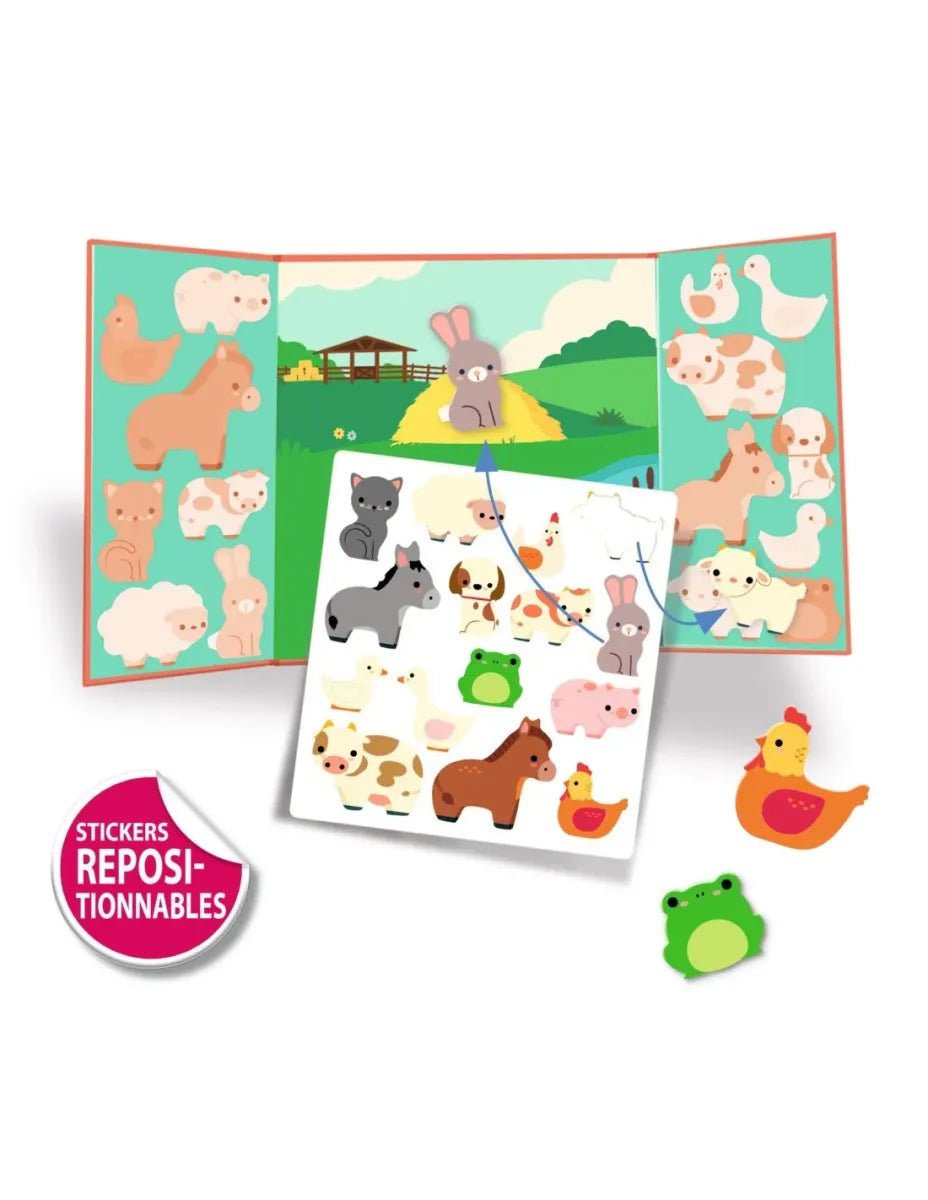 stickerdoos - boerderijdieren