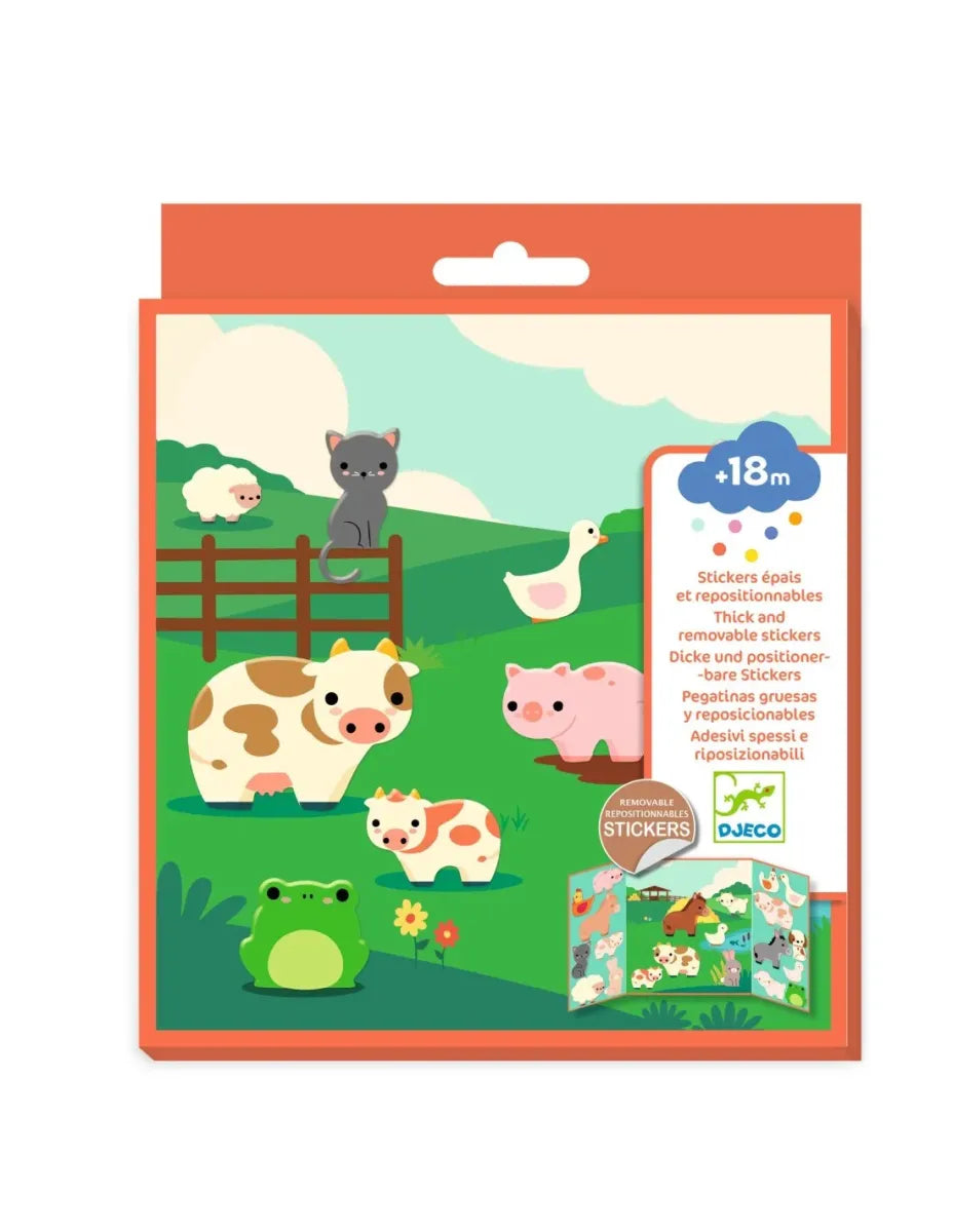 stickerdoos - boerderijdieren