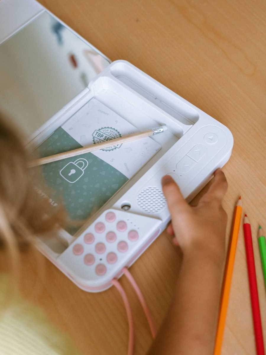 kidytreasure - geheim notitieboekje met code - roze