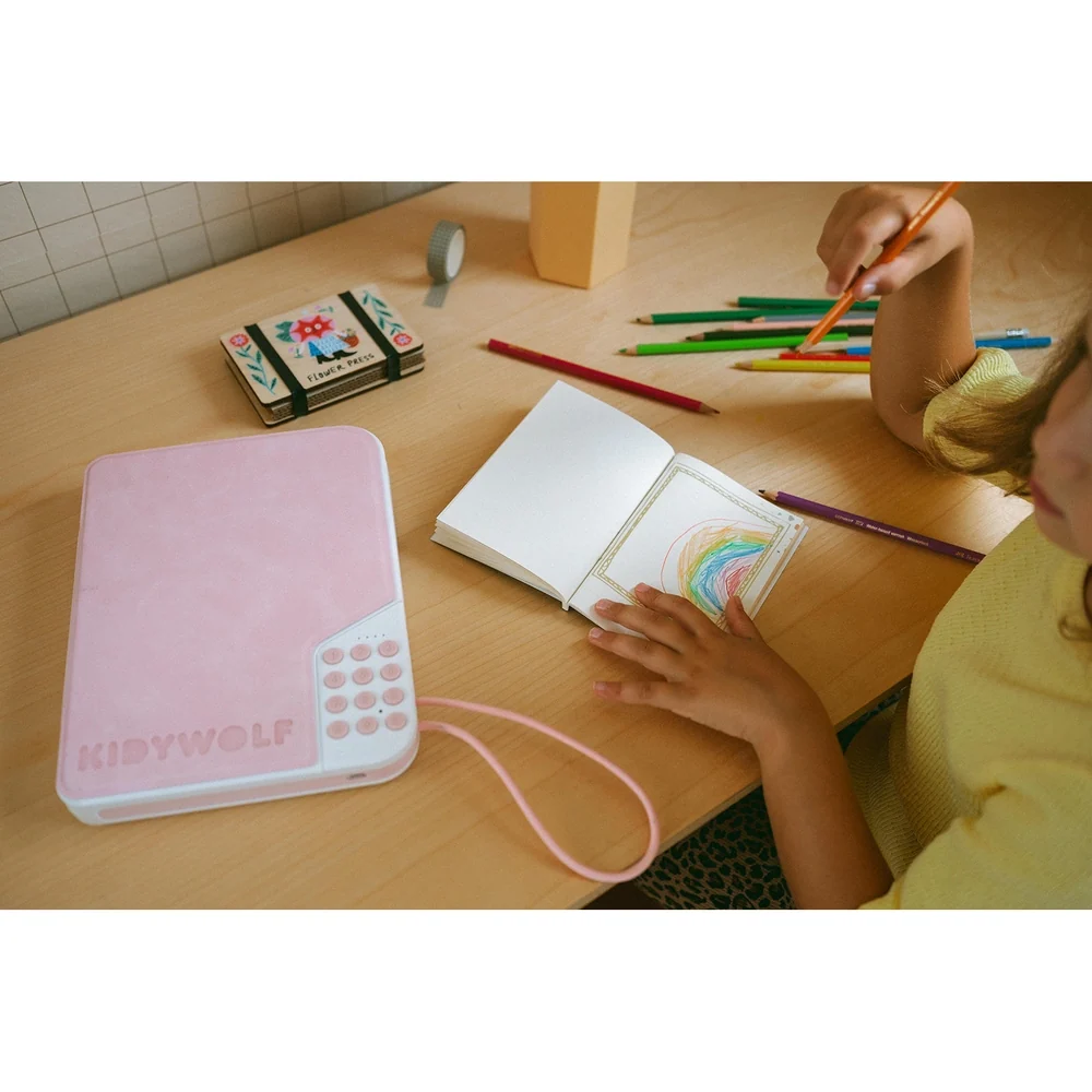 kidytreasure - geheim notitieboekje met code - roze