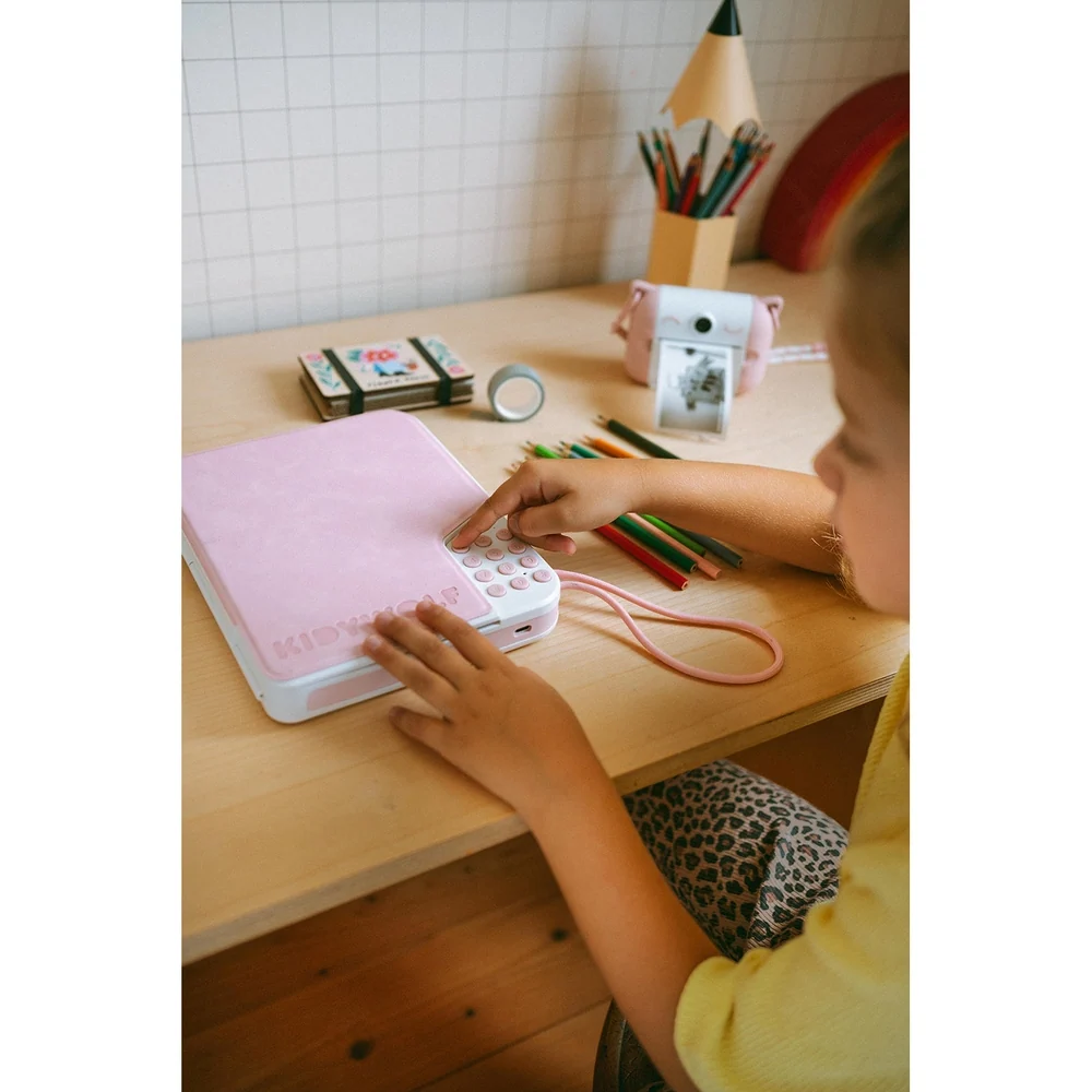 kidytreasure - geheim notitieboekje met code - roze