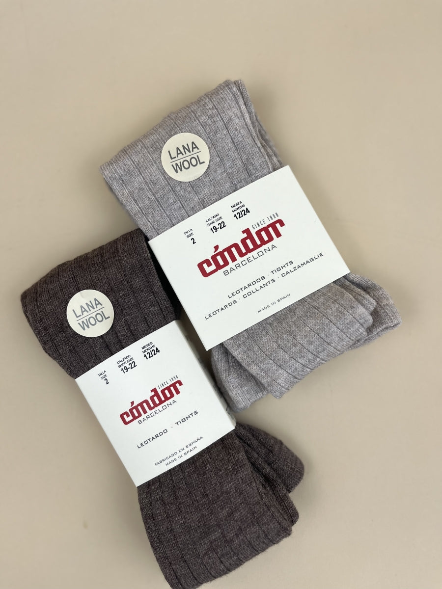 kousenbroek merino wol blend - rib - tronco