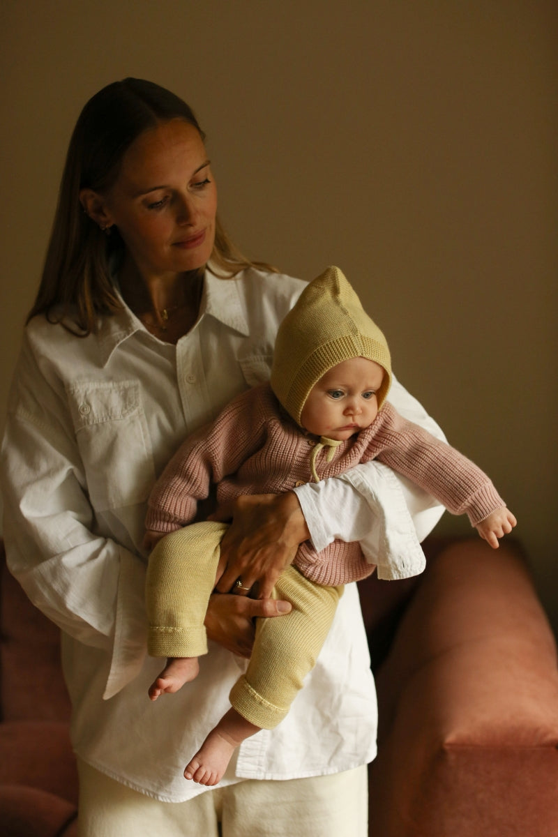 pixie bonnet isidor - light yellow