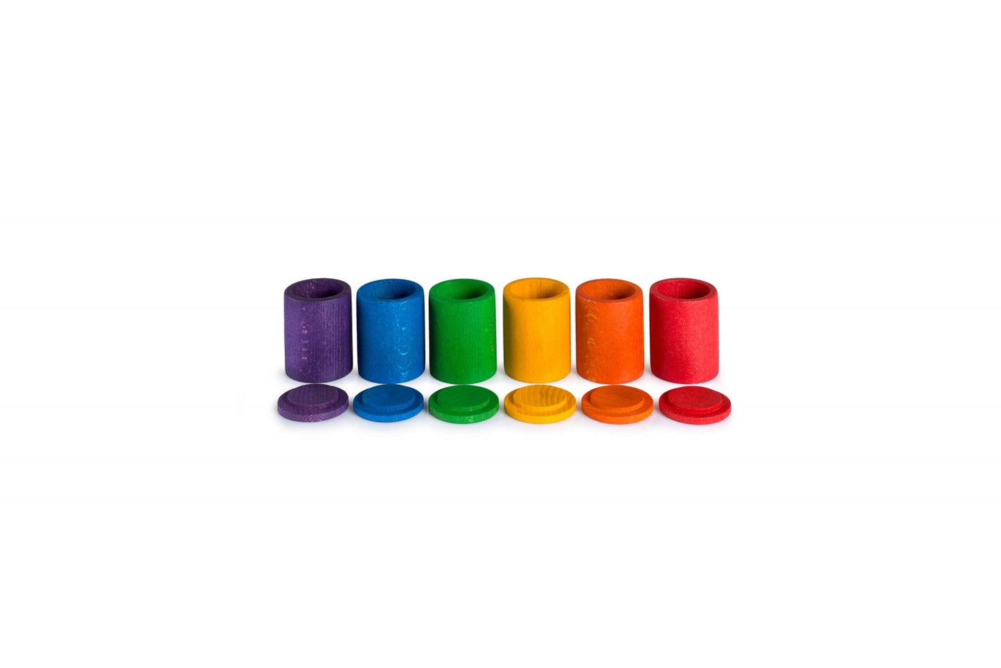 coloured cups with lid