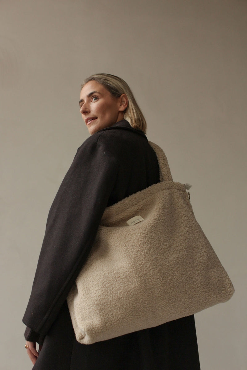 luiertas - teddy ecru