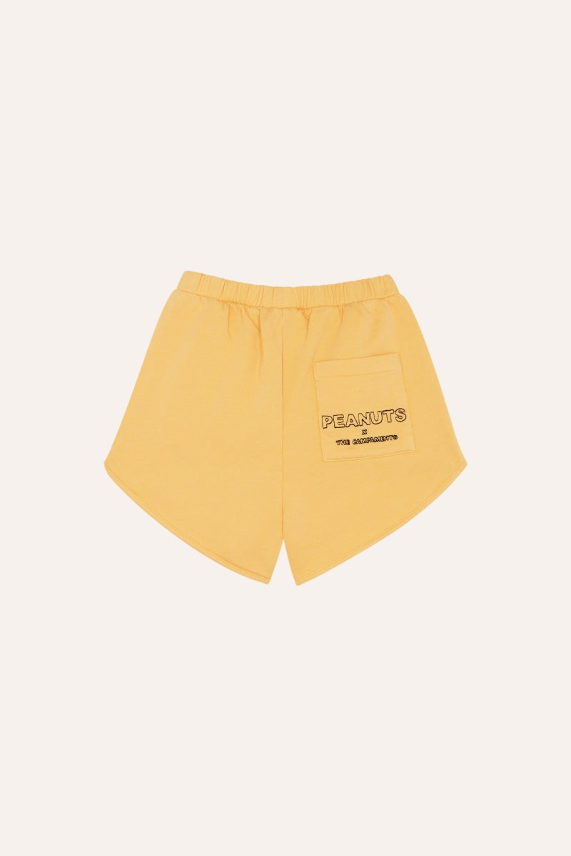 peanuts kids short yellow - peanuts collection