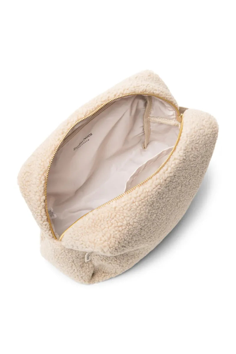 toiletzak - teddy - ecru