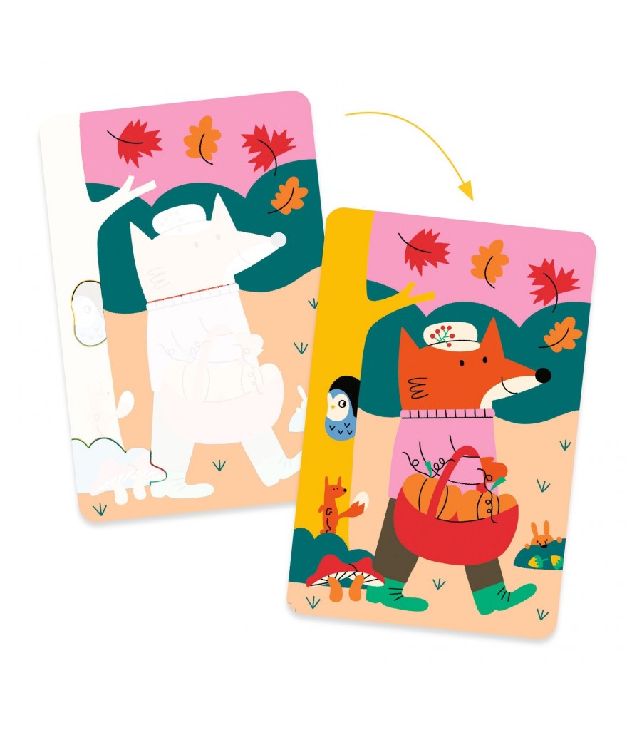 magisch kleuren water - pocket - seizoenen