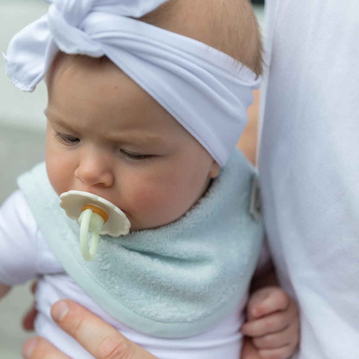 bandana - dubbele laag - riviera blue