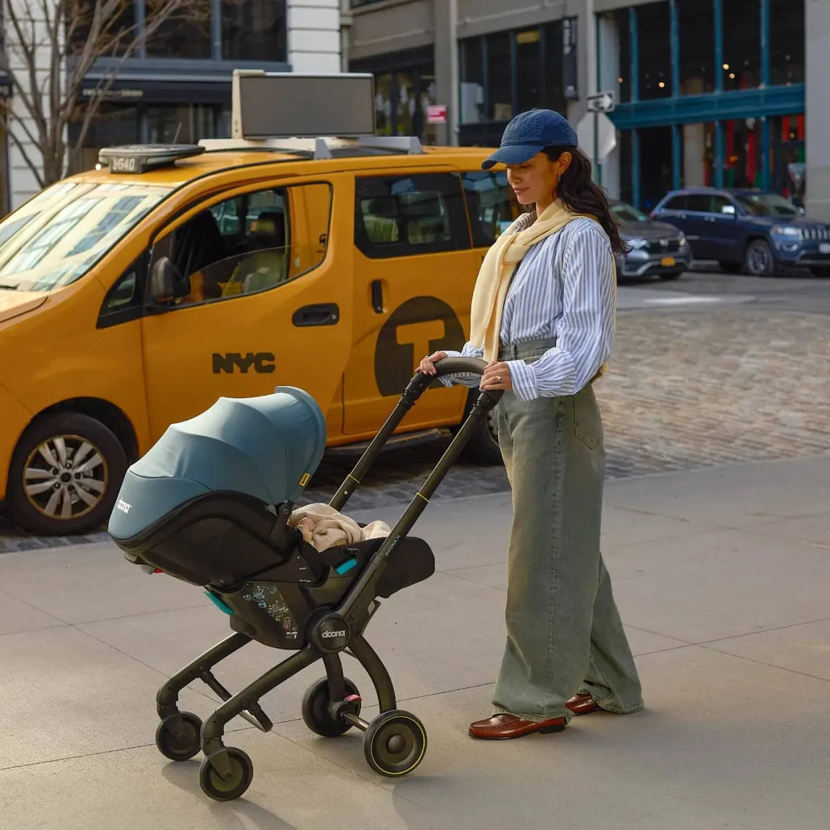 doona X autostoel & kinderwagen - ocean blue