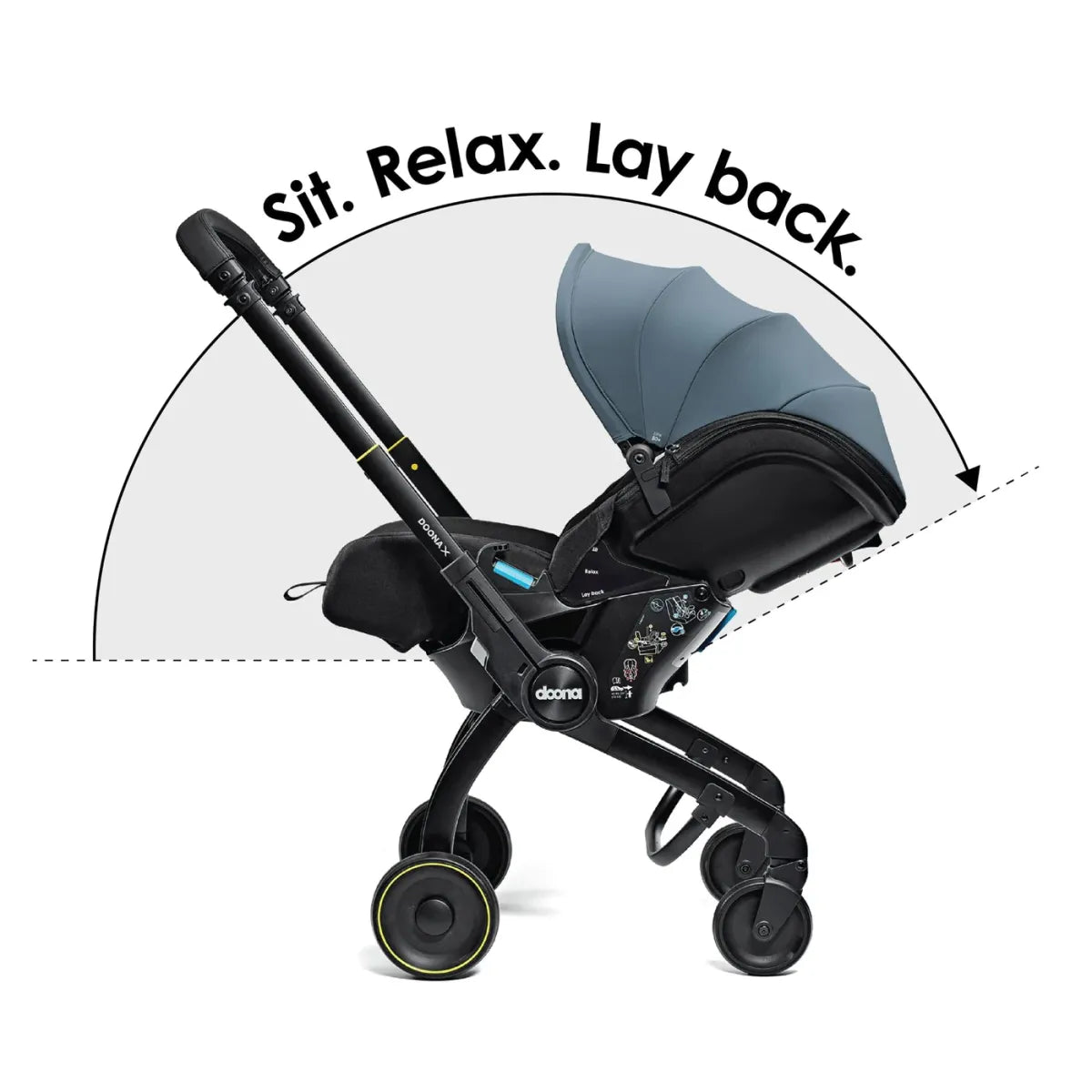 doona X autostoel & kinderwagen - ocean blue