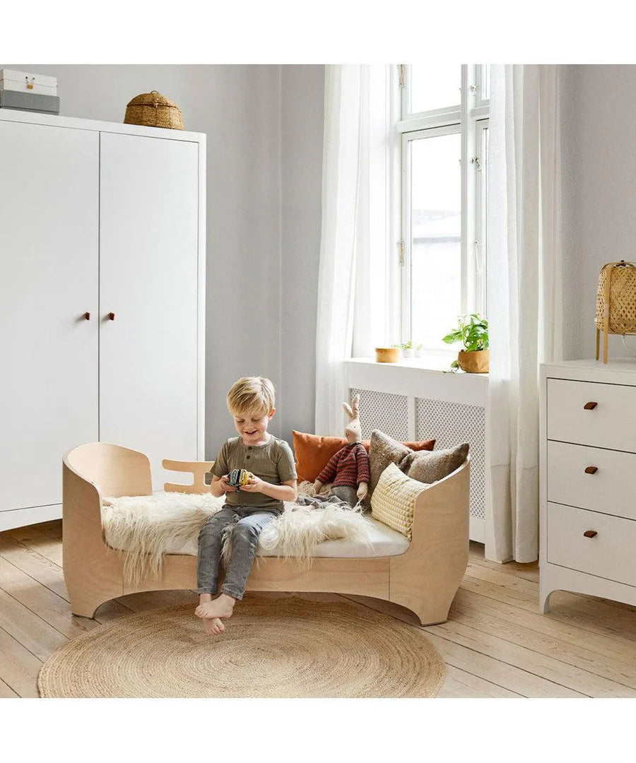 classic baby & junior meegroeibed (0-7j) - whitewash