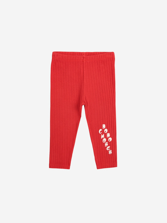 bobo choses leggings - red