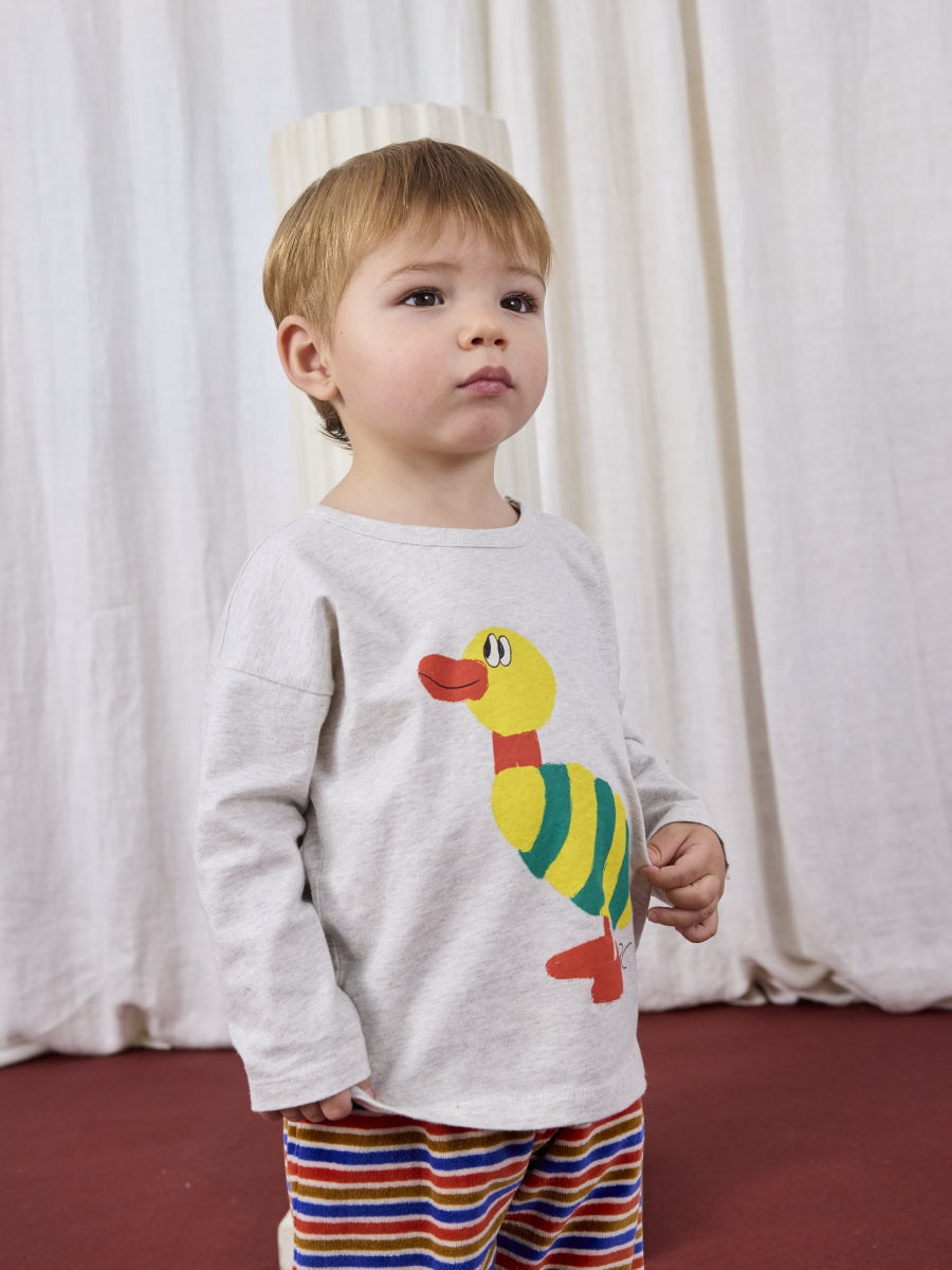 striped duck t-shirt
