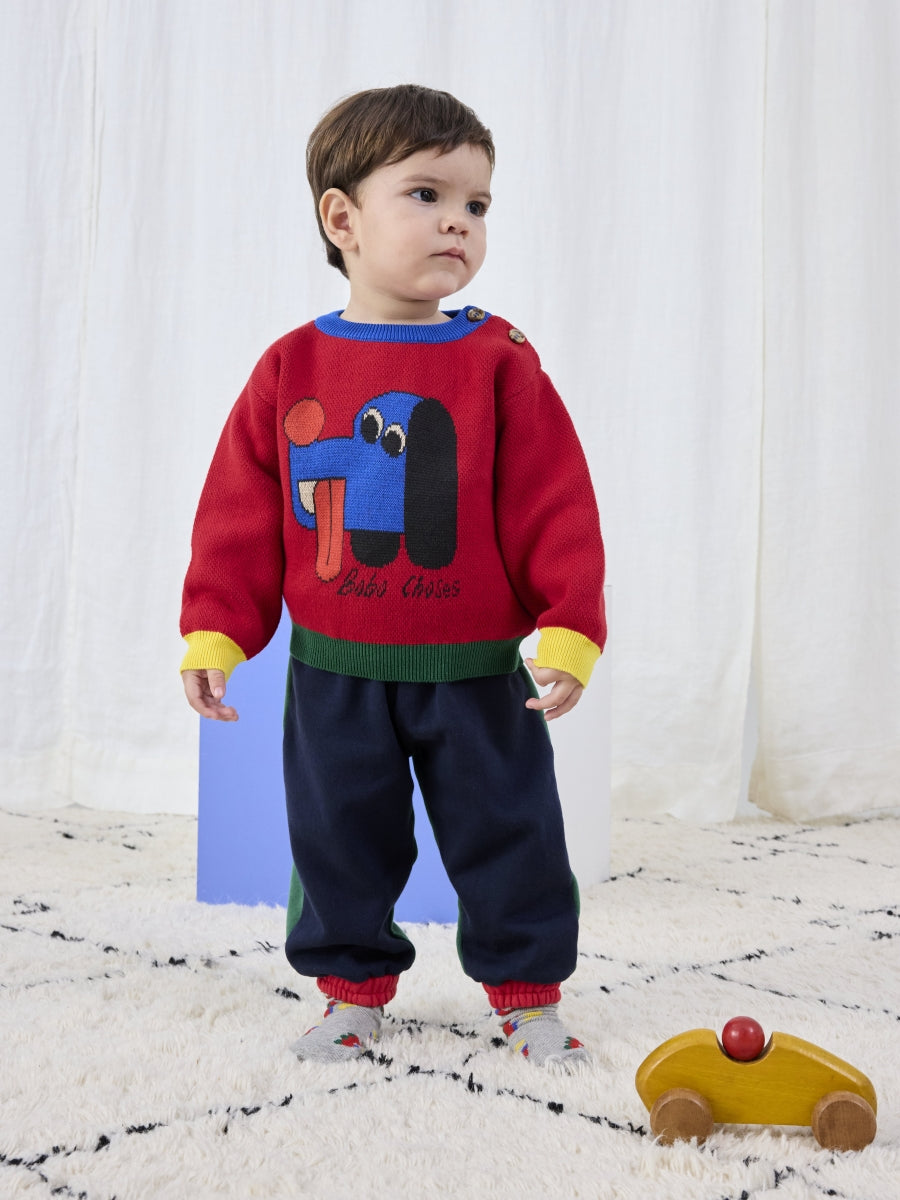 bobo choses color block jogging pants
