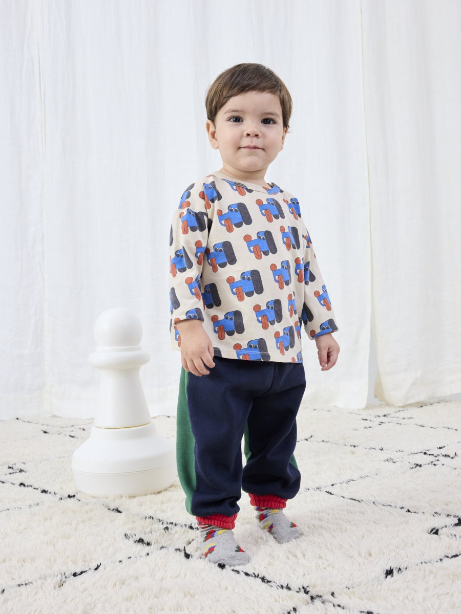 bobo choses color block jogging pants