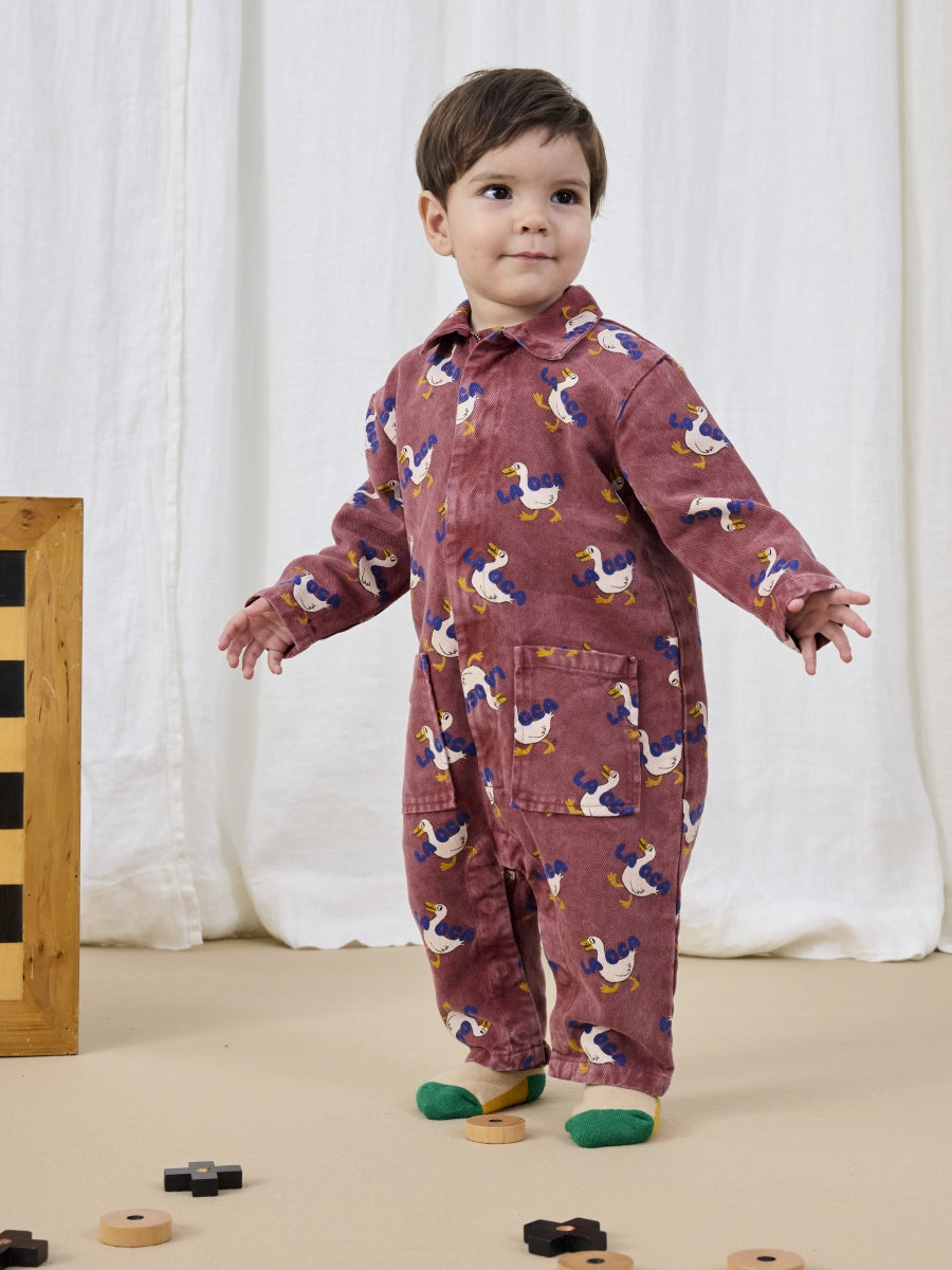 la oca all over woven overall