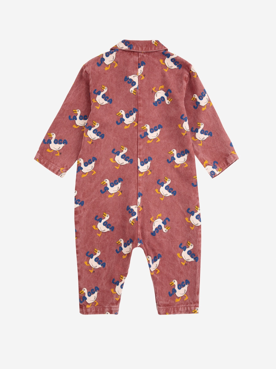 la oca all over woven overall