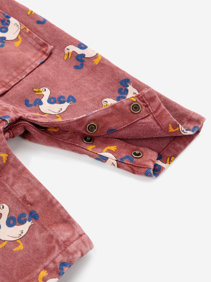 la oca all over woven overall