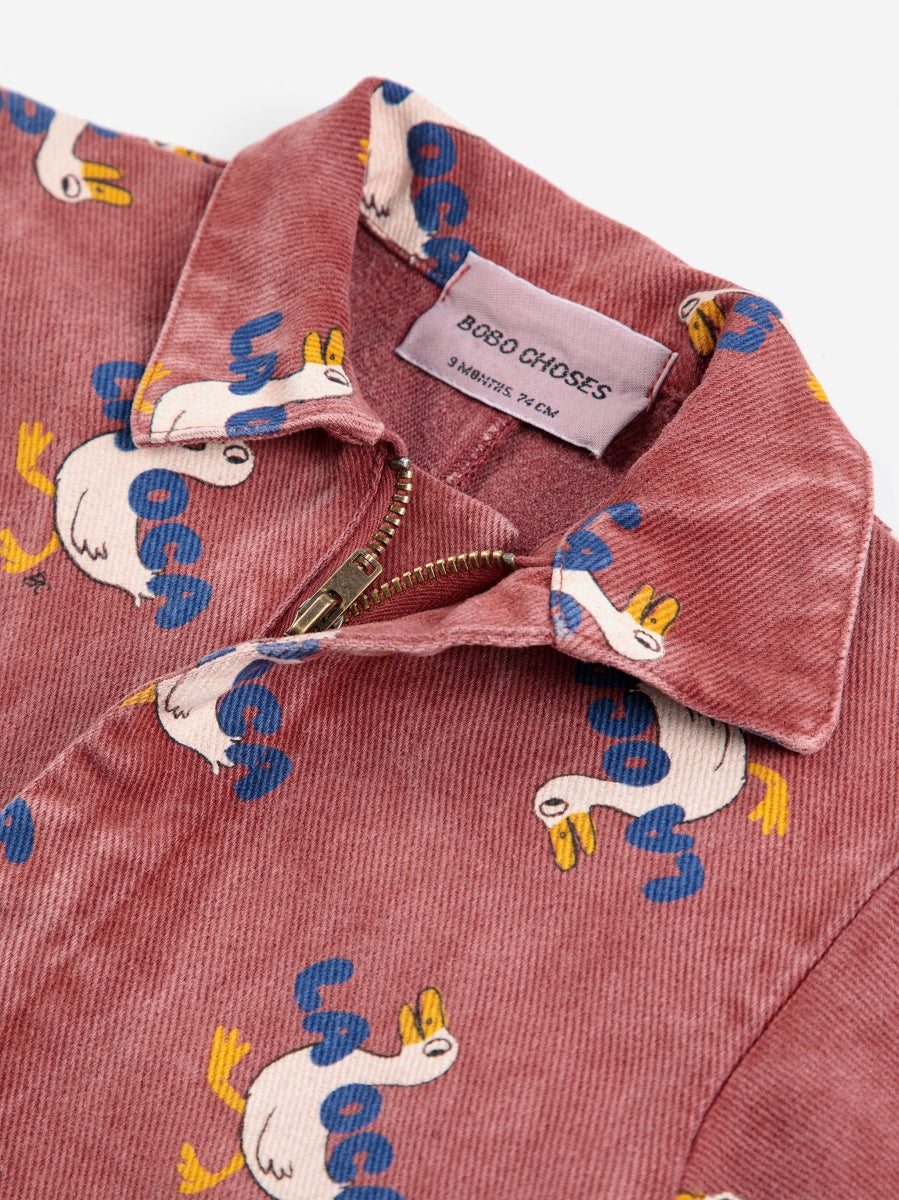 la oca all over woven overall