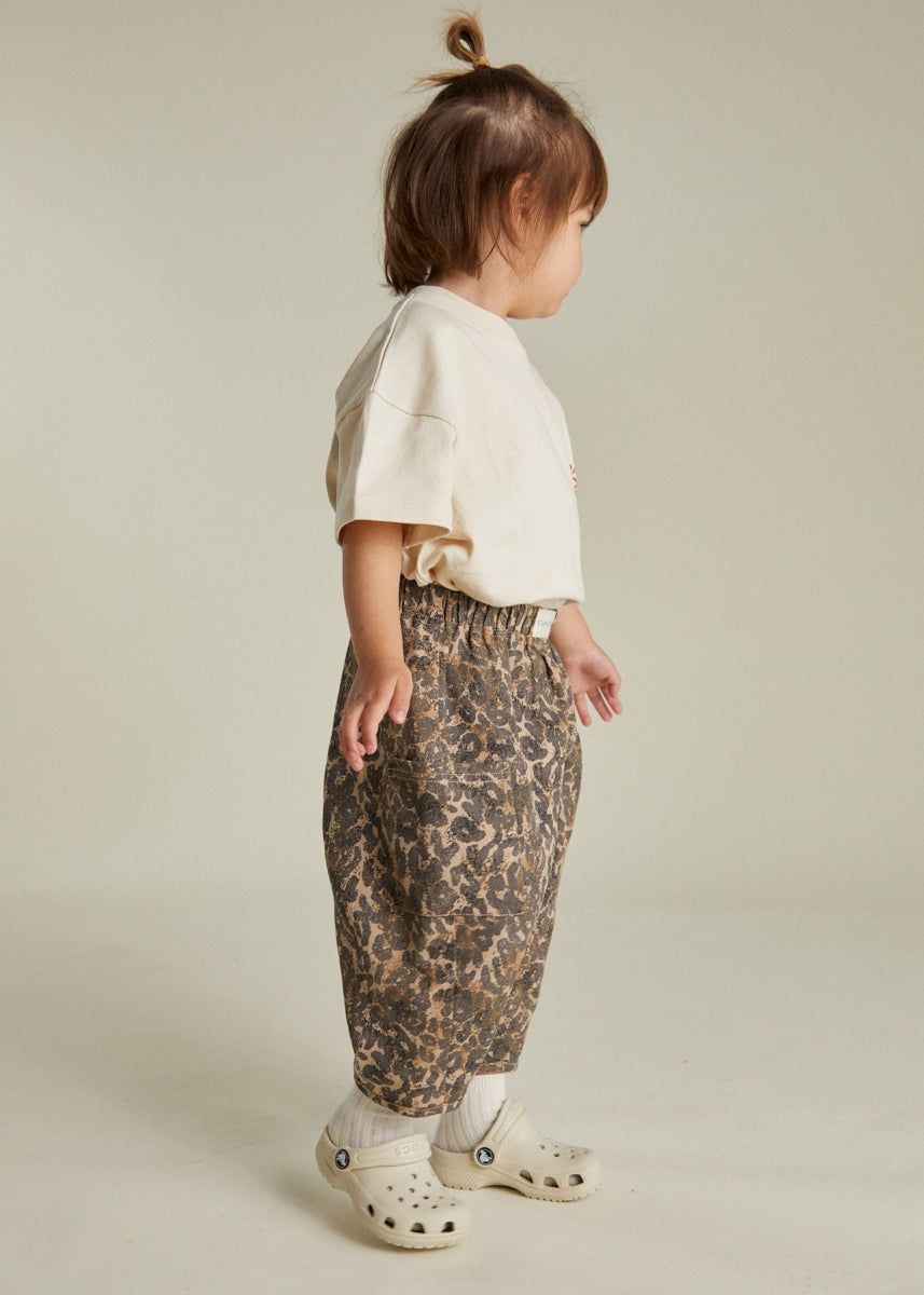 emerson leopard trouser