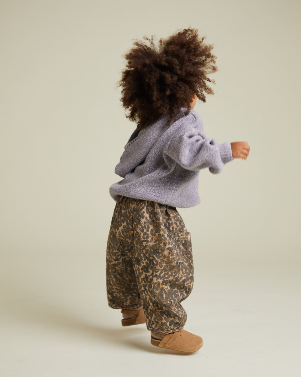 emerson leopard trouser