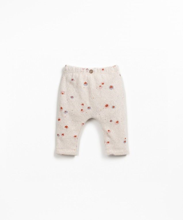 printed jersey legging - pencil mirtilos