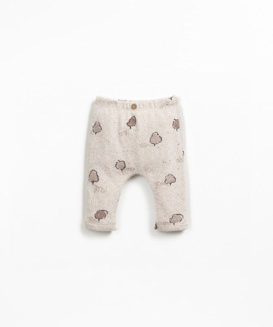 printed jersey legging - pencil arvores