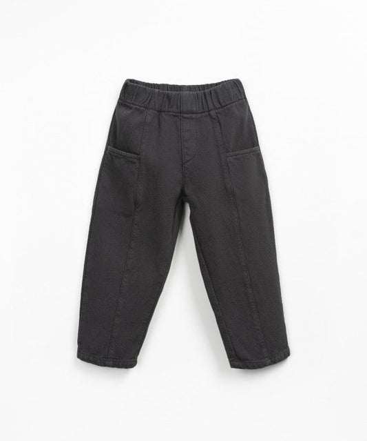 twill trousers - kids - grafite