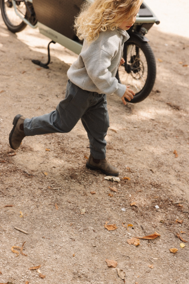 blundstone boots kids - rustic brown