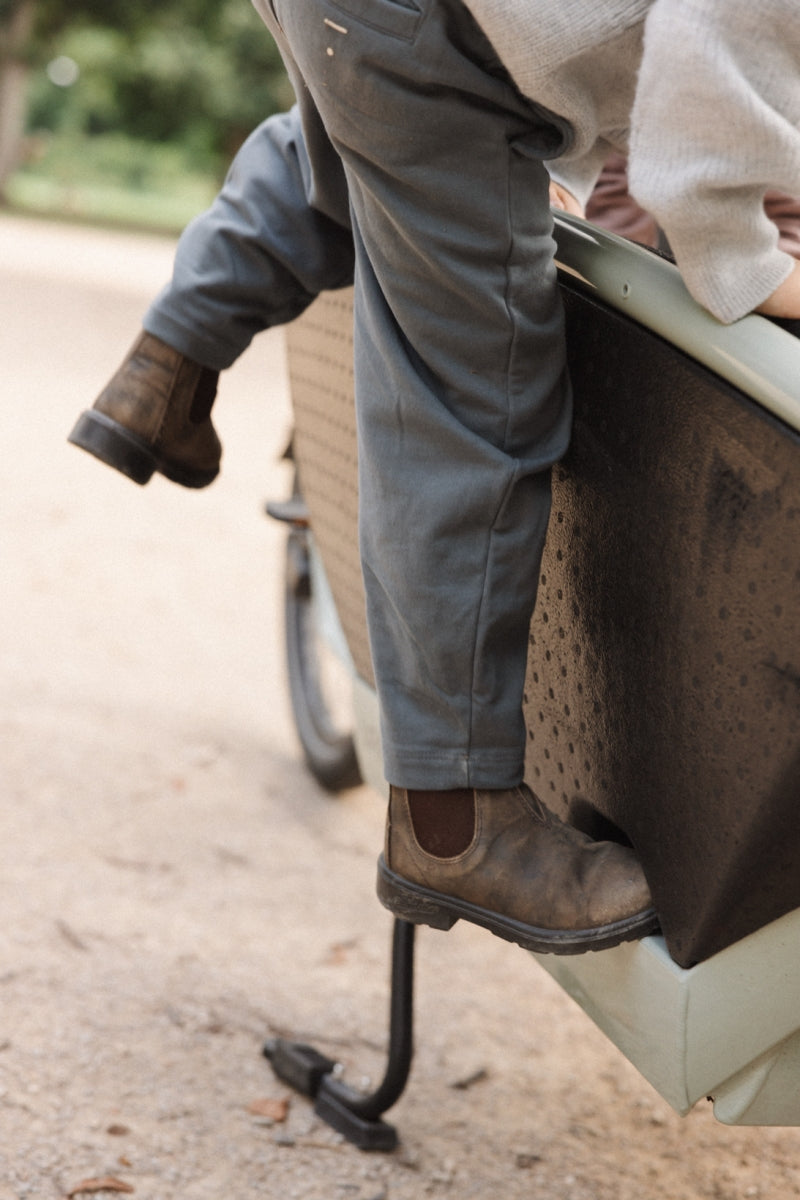 blundstone boots kids - rustic brown