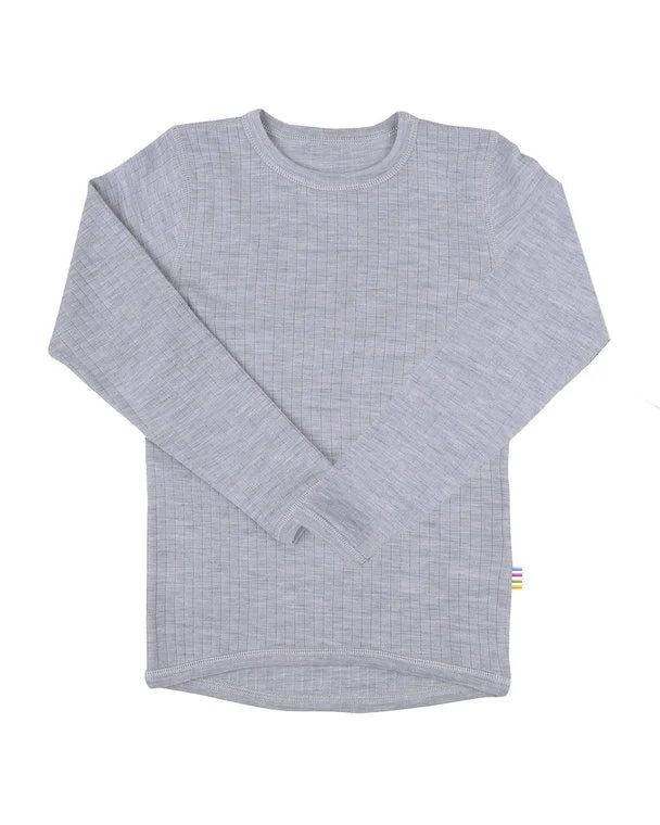 basic shirt - light grey - 100% wol