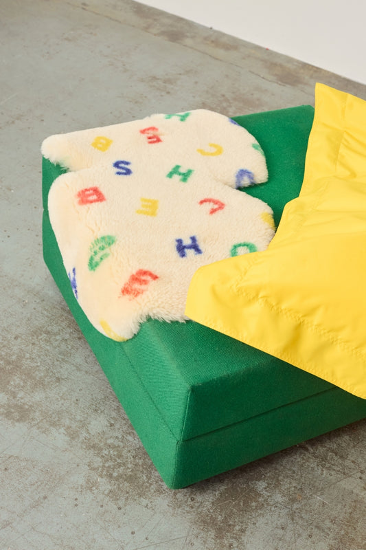 bobo choses schapenvacht inlegger - letterland