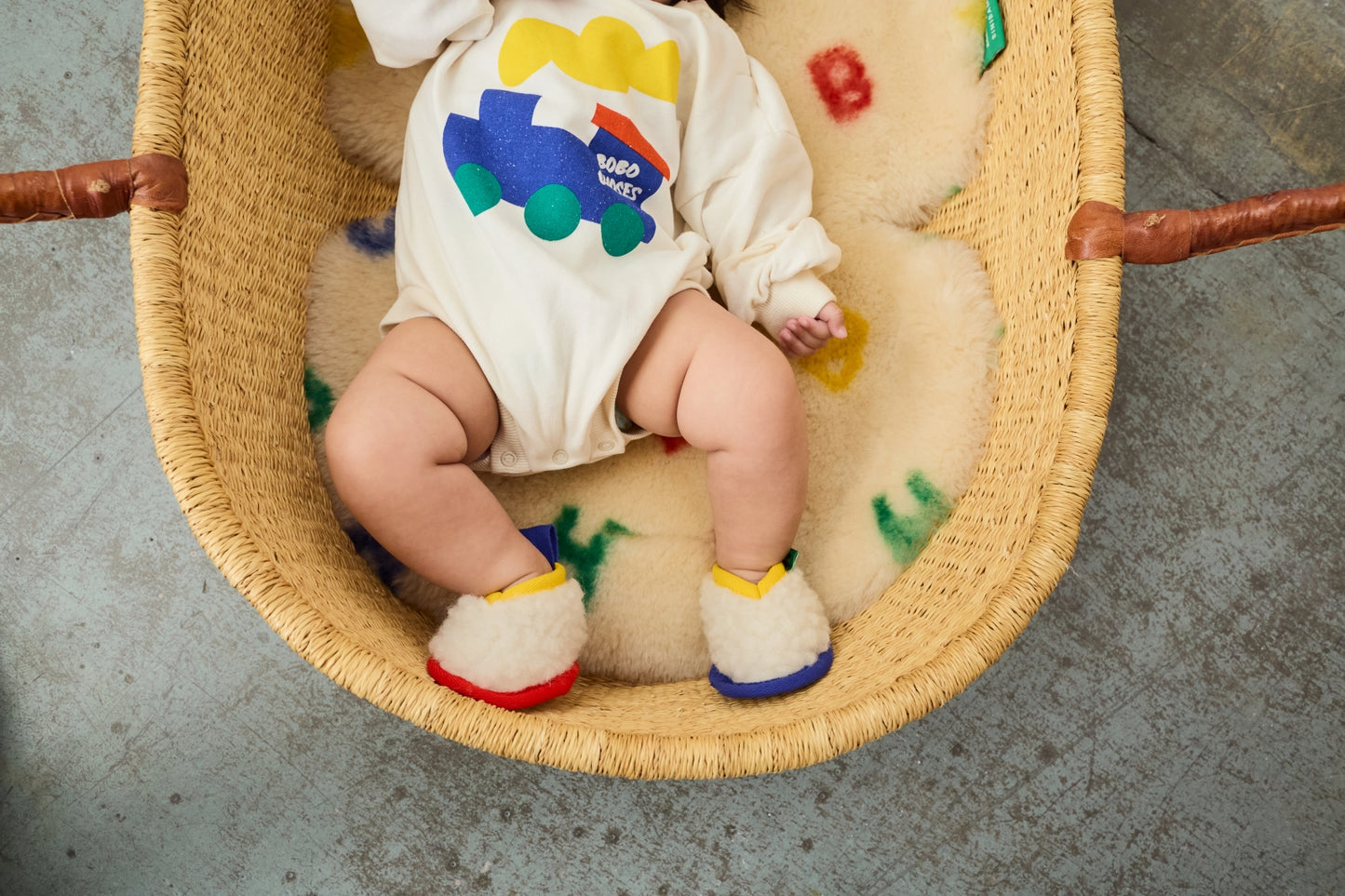 bobo choses schapenvacht inlegger - letterland