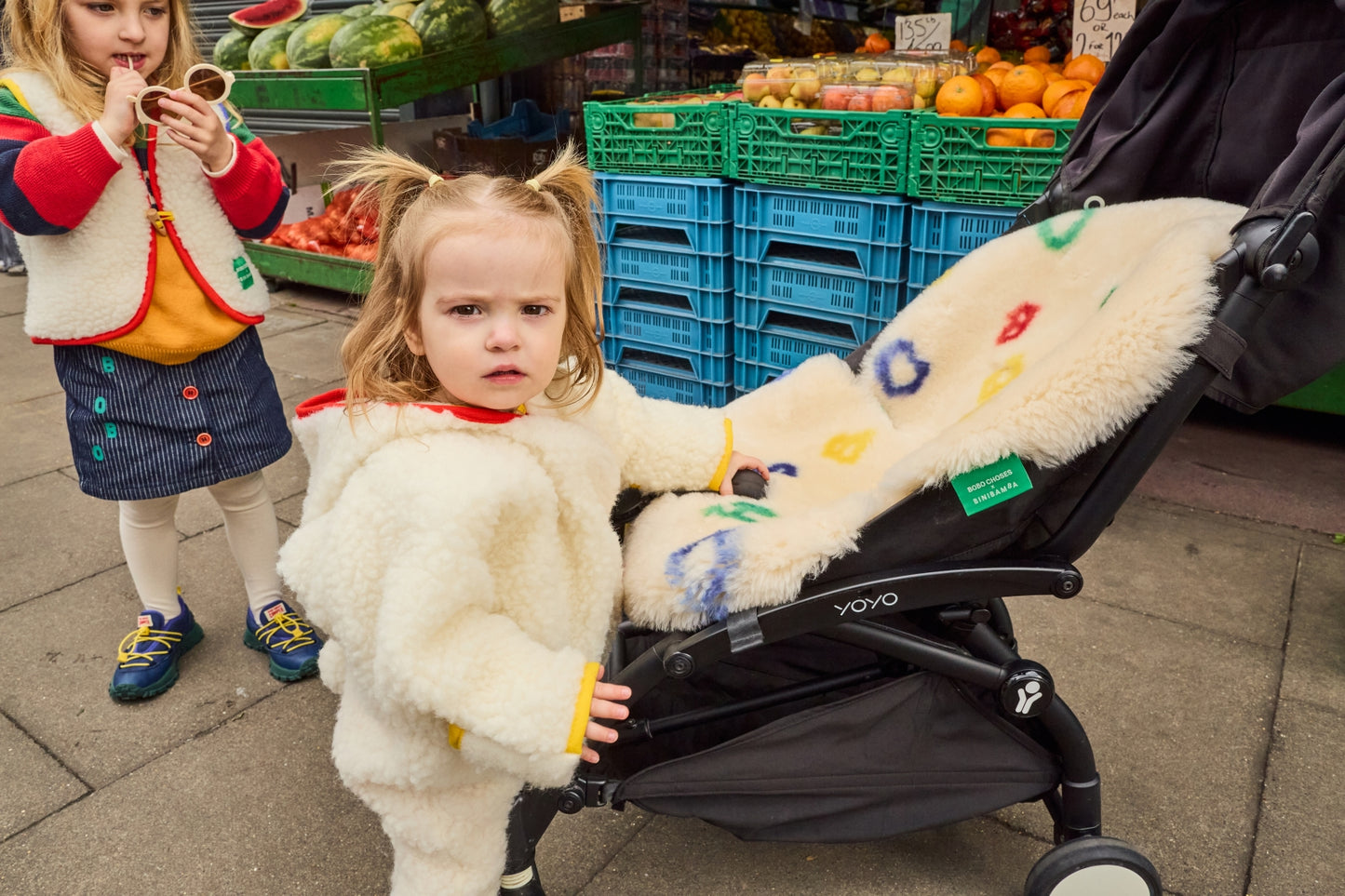 bobo choses schapenvacht inlegger - letterland